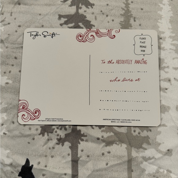 Taylor Swift American Greeting Cards Postcard - Picture 2 of 2